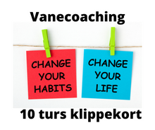 Indlæs billede til gallerivisning Vanecoaching - 10 Turs klippekort